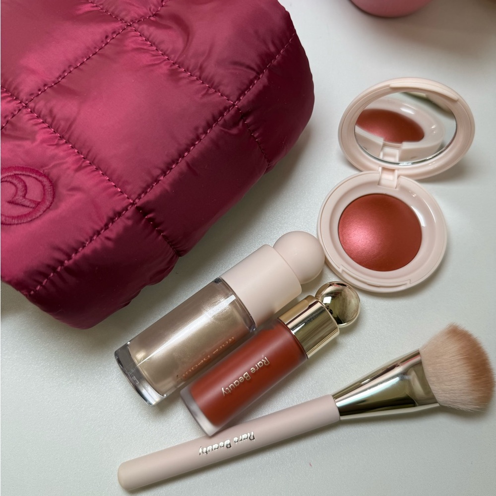Rare Beauty Blush Set in Pink and Cream